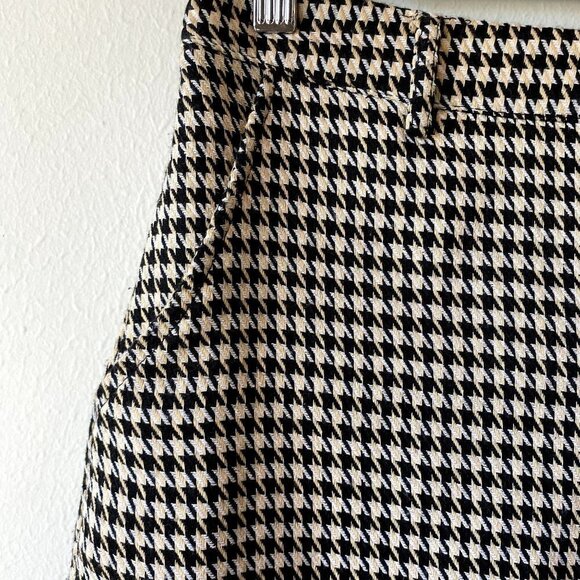 Honey Punch Houndstooth Mini Skirt M - Picture 7 of 10